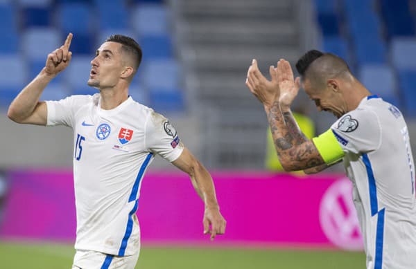 Martin Koscelník (vľavo) má za sebou aj niekoľko štartov v drese slovenskej reprezentácie.