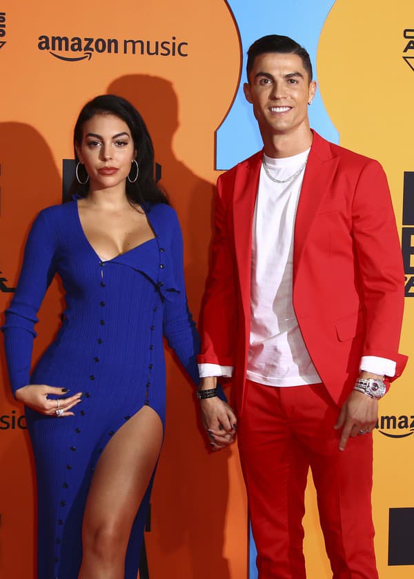 Georgina a Cristiano Ronaldo. 