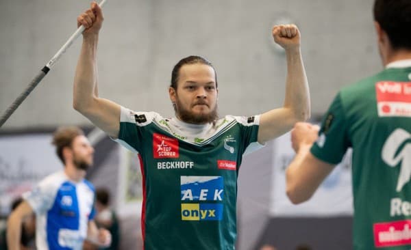 Najlepší slovenský florbalista Michal Dudovič sa stal v tejto sezóne majstrom švajčiarskej Prime League