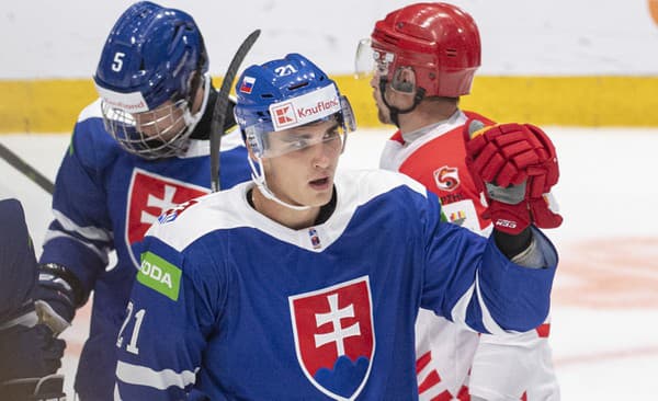 Na snímke slovenský hokejista Adam Ružička.