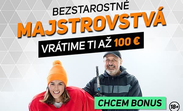 Niké tipujete počas MS bez starostí, preto sa bonus volá „Bezstarostné majstrovstvá“.