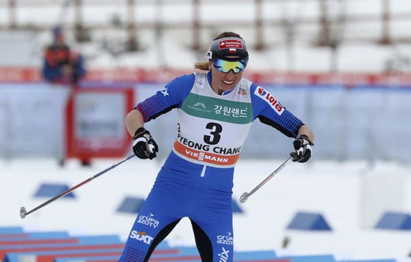 Dvojnásobná olympijská šampiónka Justina Kowalczyková. 
