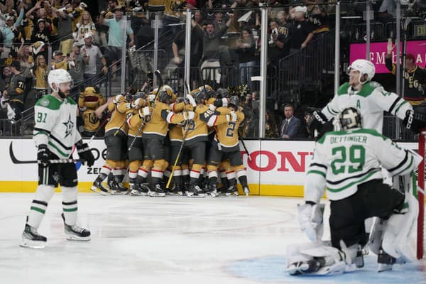 Vegas Golden Knights vyhrali v prvom zápase semifinále play-off NHL nad Dallasom Stars 4:3pp.