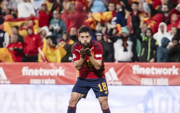 Španielsky futbalista Jordi Alba.