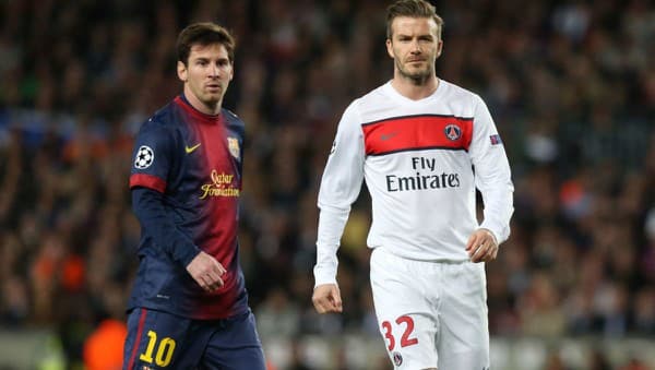 Lionel Messi a David Beckham kedysi hrávali proti sebe. 