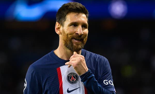 Argentínsky útočník Lionel Messi v drese PSG.