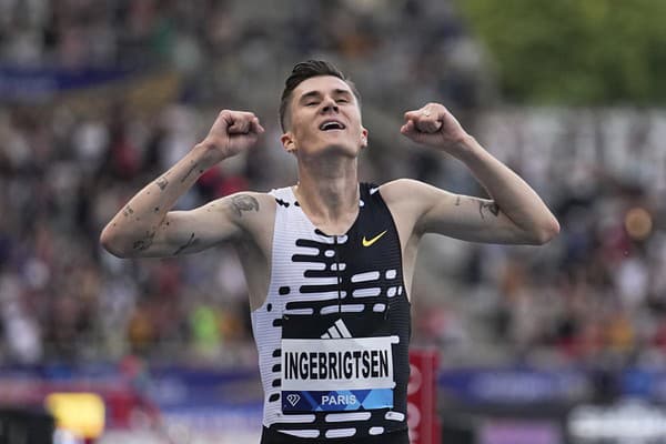 Jakob Ingebrigtsen mal z prekonania svetového rekordu obrovskú radosť.