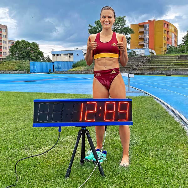 Na snímke slovenská atlétka Stanislava Škvarková.