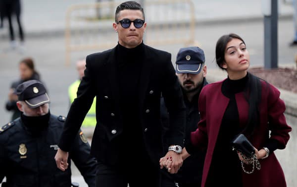 Cristiano Ronaldo a Georgina. 