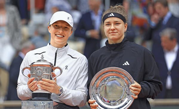 Finalistky Roland Garros 2023: Swiateková a Muchová.