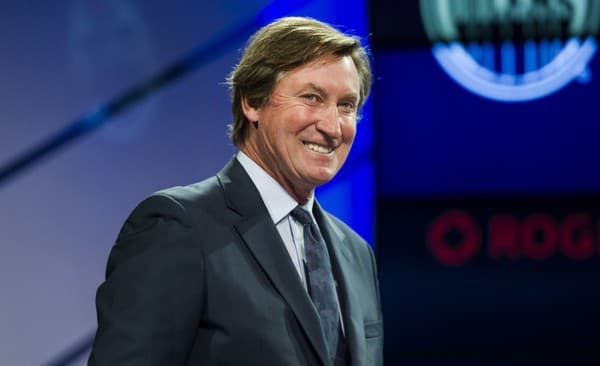 Legendárny hokejista Wayne Gretzky.