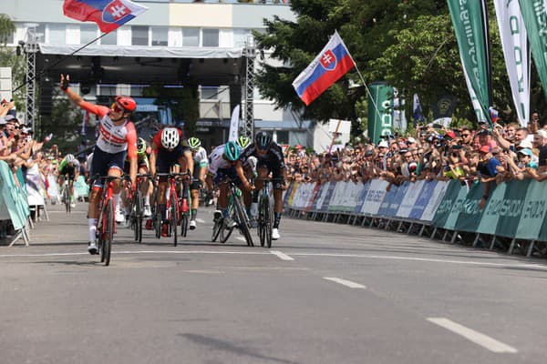 Peter Sagan v cieli nešťastne padol. 