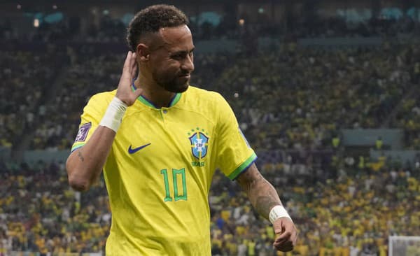 Brazílsky futbalista Neymar.