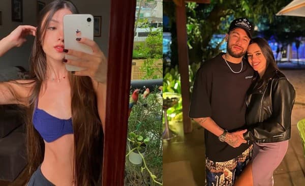 Isis Mesquitová, Neymar a Bruna Biancardiová. 