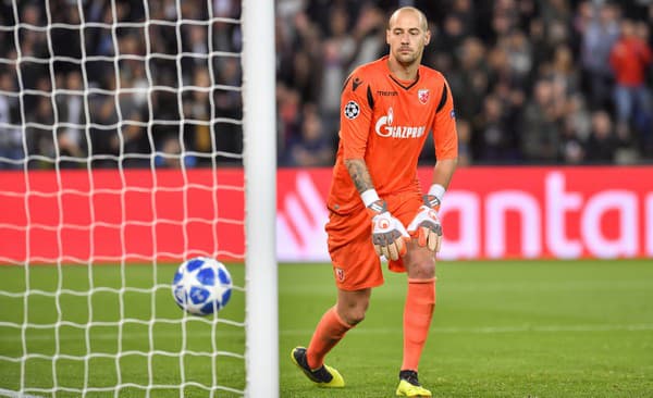 Kanadský reprezentačný brankár Milan Borjan. 