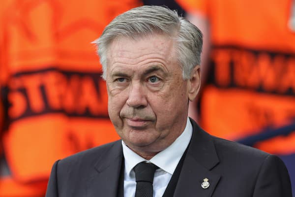 Taliansky tréner Carlo Ancelotti.