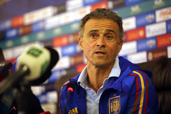 Futbalový tréner Luis Enrique.