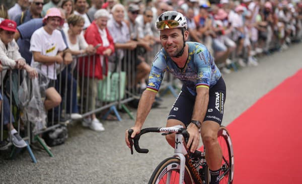 Mark Cavendish na Tour de France. 