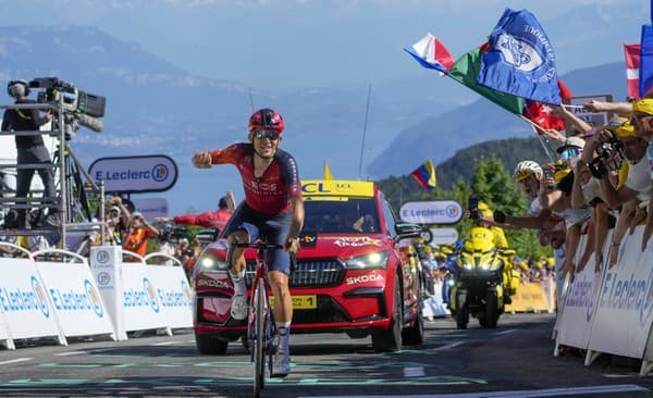 Michal Kwiatkowski triumfoval v 13. etape 110. ročníka Tour de France. 