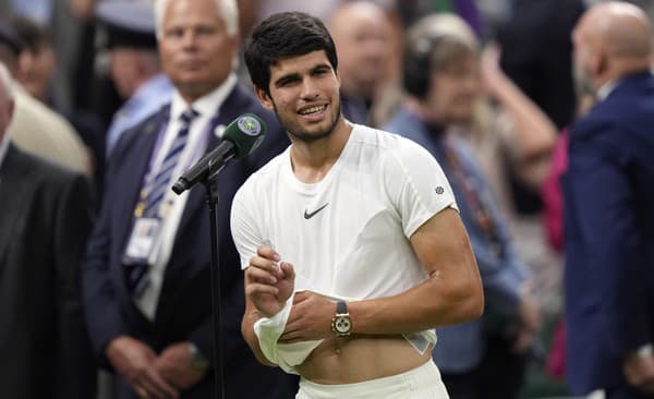 CARLOS ALCARAZ: 1 víťazný grandslam, 0 vo Wimbledone.