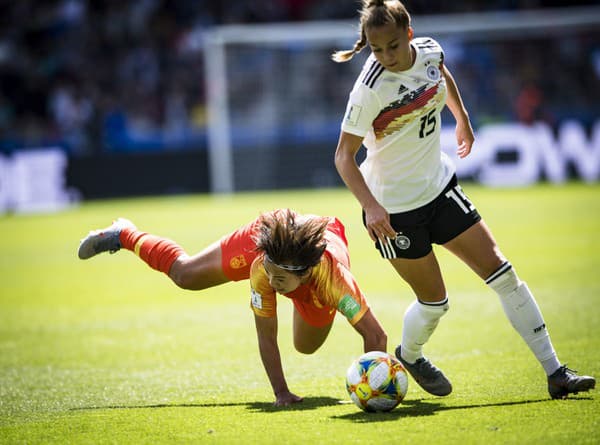 Nemecká futbalistka Julia Gwynnová.