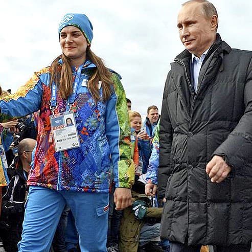 Športovkyňa sa osobne pozná aj s prezidentom Putinom.