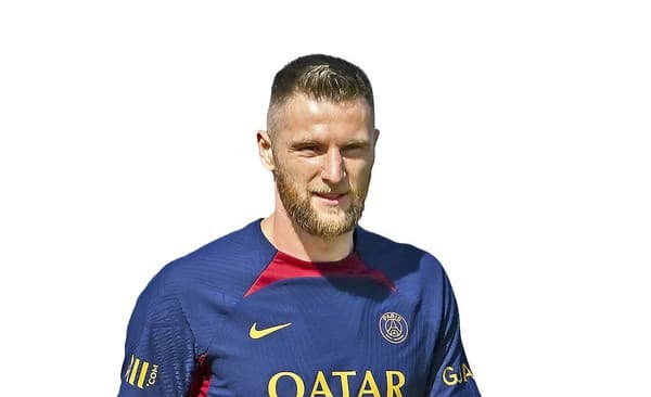 Milan Škriniar v drese PSG.