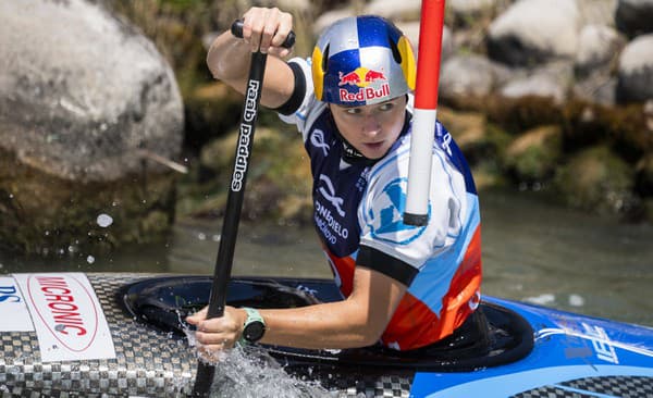 Na snímke slovenská reprezentantka v Zuzana Paňková.