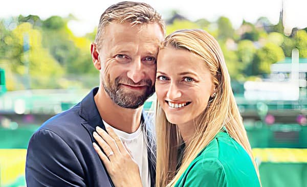 2022: Vlani požiadal Jiří o ruku Petru lani požiadal Jiří o ruku tam, kde dosiahla životné úspechy - vo Wimbledone.