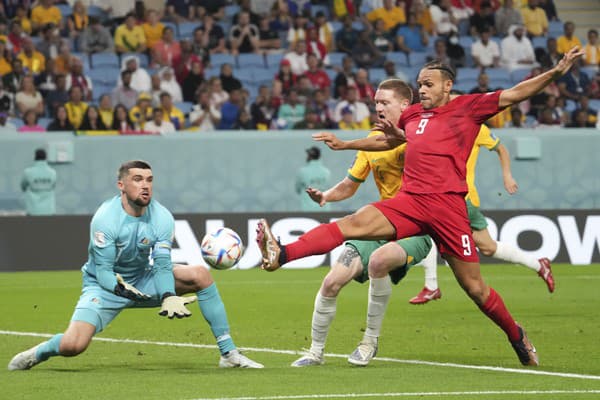 Dánsky futbalista Martin Braithwaite.