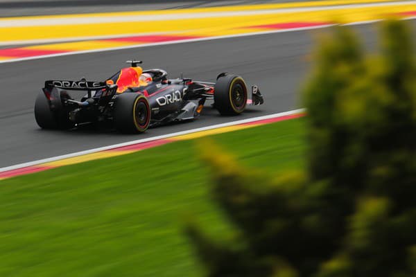 Max Verstappen počas nedávnej Veľkej ceny Belgicka.