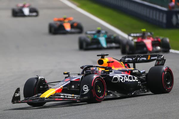 Max Verstappen počas nedávnej Veľkej ceny Belgicka.