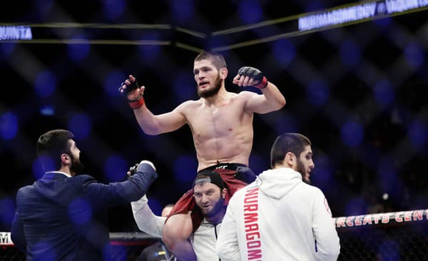 Ruský MMA zápasník Chabib Nurmagomedov.