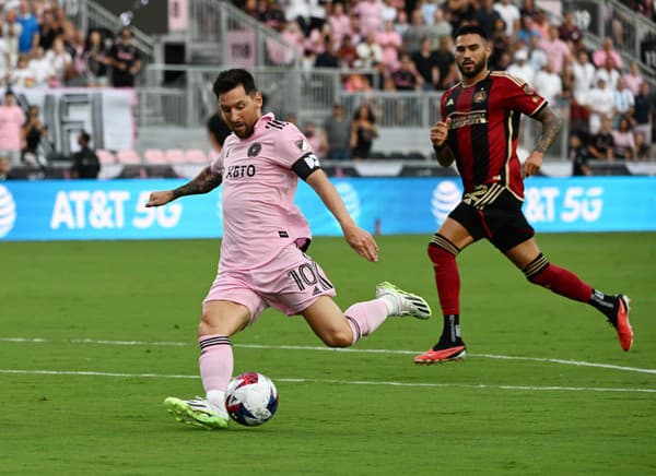 Argentínsky futbalista Lionel Messi v drese Interu Miami.