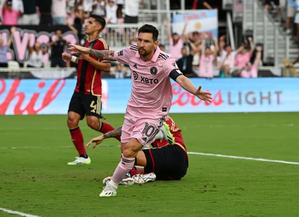 Argentínsky futbalista Lionel Messi v drese Interu Miami.