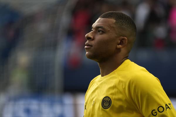 Francúzsky futbalista Kylian Mbappé. 