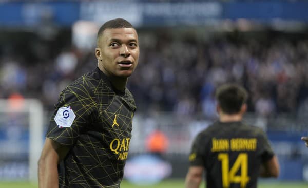 Francúzsky futbalista Kylian Mbappé. 