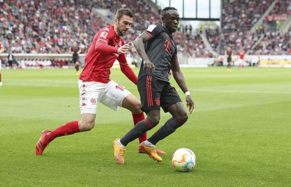 Senegalský futbalista Sadio Mané ešte v drese nemeckého Bayernu Mníchov.