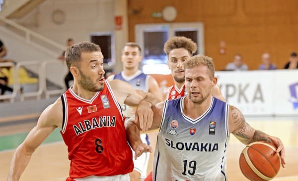 Slovenskí basketbalisti v kvalifikácii ME aj proti najlepšiemu tímu sveta