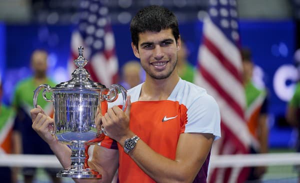 Minulý rok sa z titulu na US Open radoval Carlos Alcaraz.