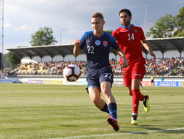 Slovenský futbalista Peter Pokorný.