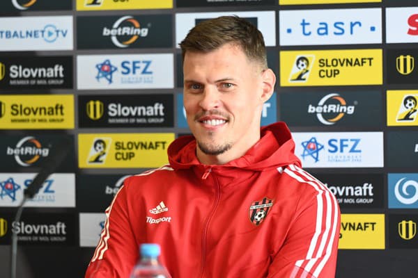 Slovenský futbalista Martin Škrtel. 