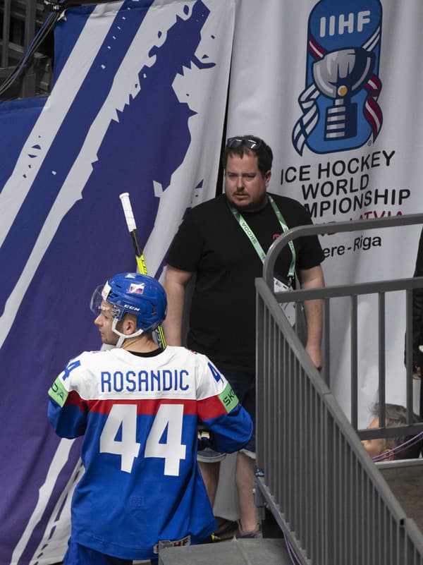 Mislav Rosandič bol v posledných rokoch stálym členom slovenskej hokejovej reprezentácie.