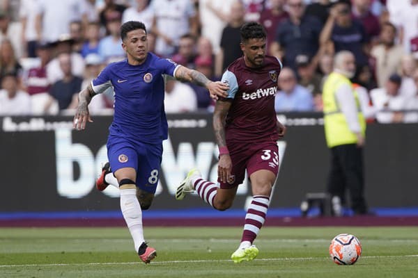 West Ham zlomil Chelsea v druhom polčase.