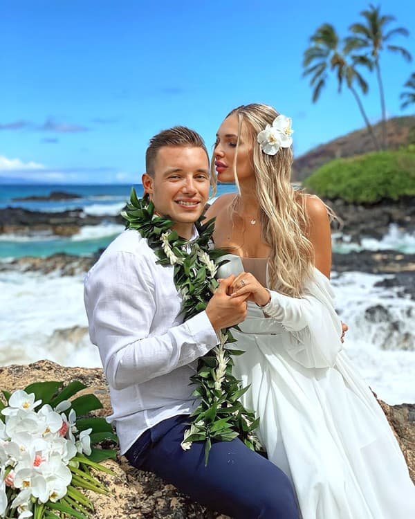 Daňovci mali svadbu vlani na Havaji.