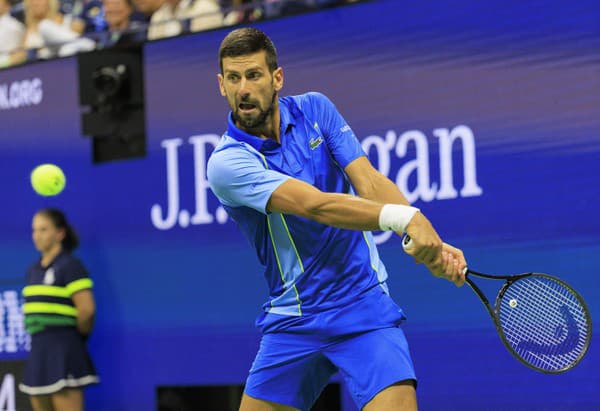 Novak Djokovič na US Open 2023