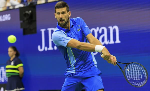 Novak Djokovič na US Open 2023