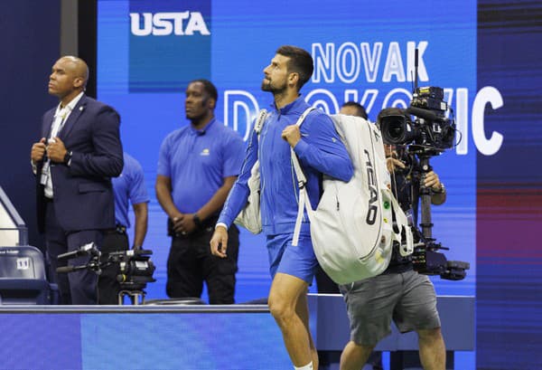 Novak Djokovič na US Open.