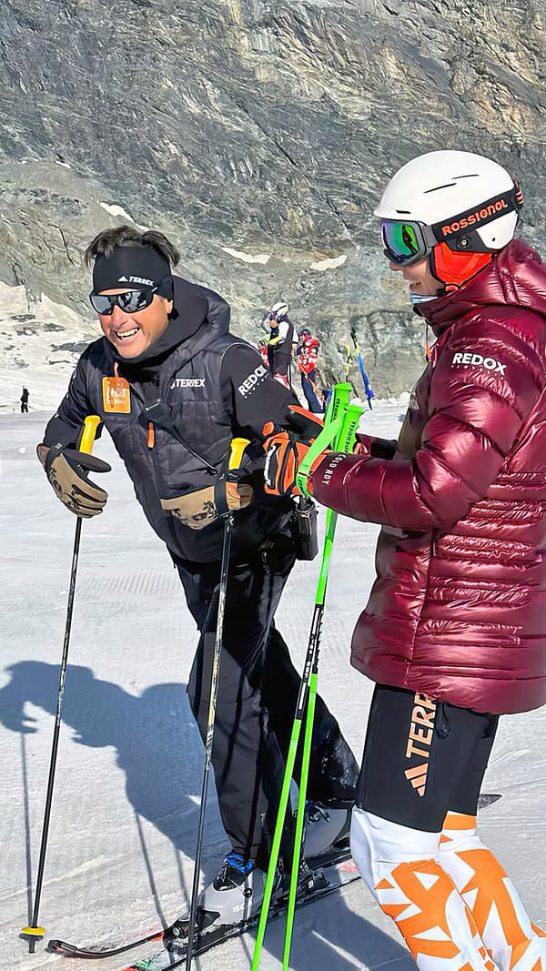 Petra Vlhová už tretiu sezónu počúva rady trénera Maura Piniho.