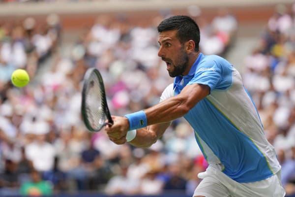 Novak Djokovič sa na US Open stal prvým semifinalistom.